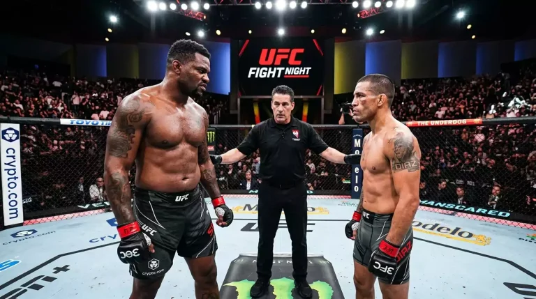 Comparação visual de odds entre favorito e underdog UFC